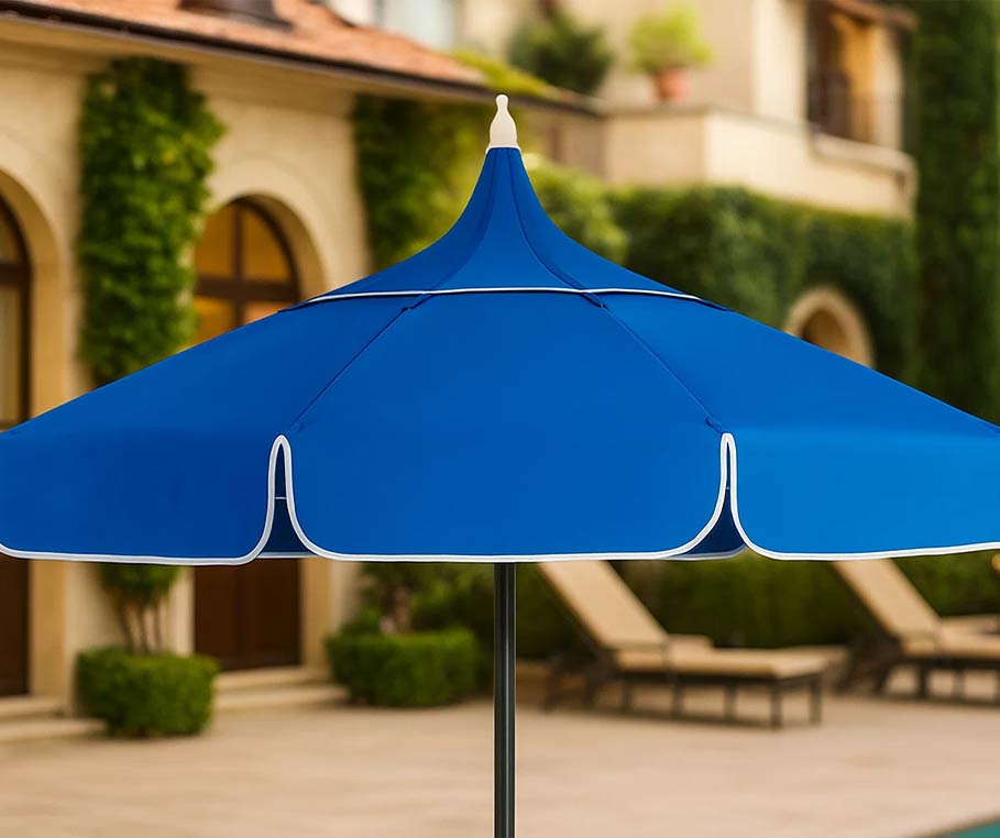 Ombrellone Pagoda - blu